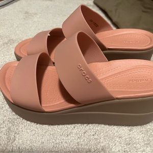 Crocs wedges - BRAND NEW, never worn